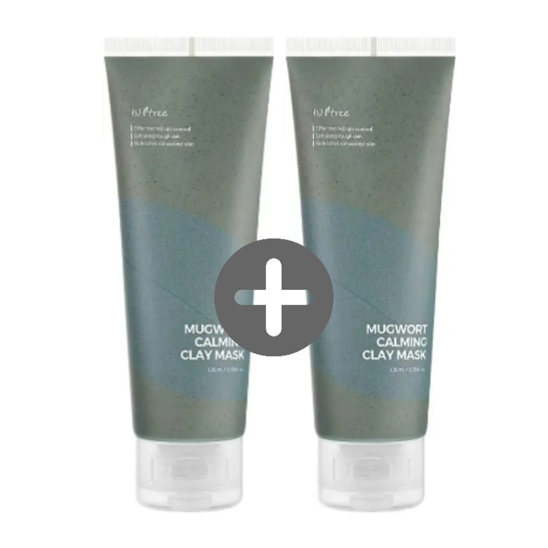 1+1 ヨモギカーミングクレイマスク 100ml /韓国コスメ 韓国スキンケア パック