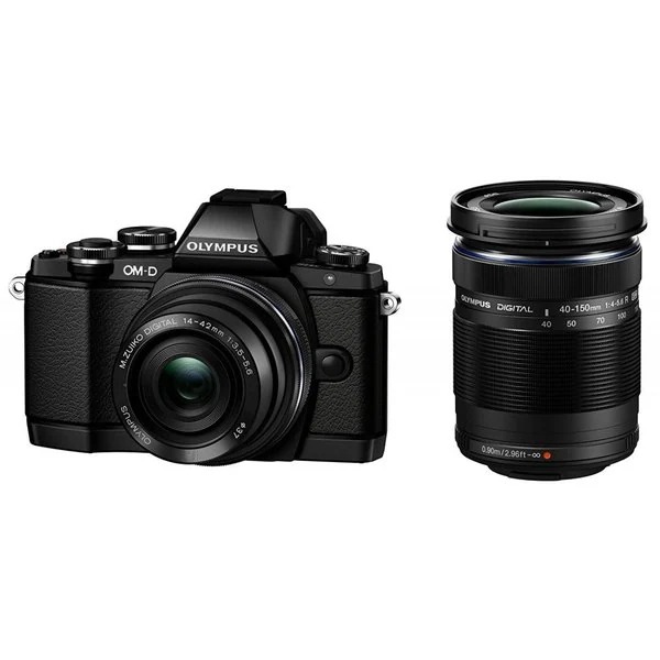 【中古】オリンパス OLYMPUS OM-D E-M10 ダブルズームキット ブラック SDカード付き 91,800円