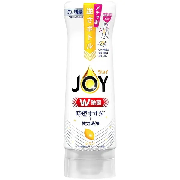 除菌ジョイ 逆さボトル レモンの香り 本体 290ml