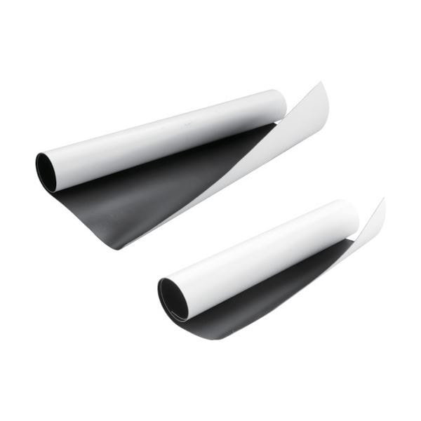 （まとめ） TRUSCO マグネットロール ツヤなし600mm TCMR-08-5060W 1巻 2セット