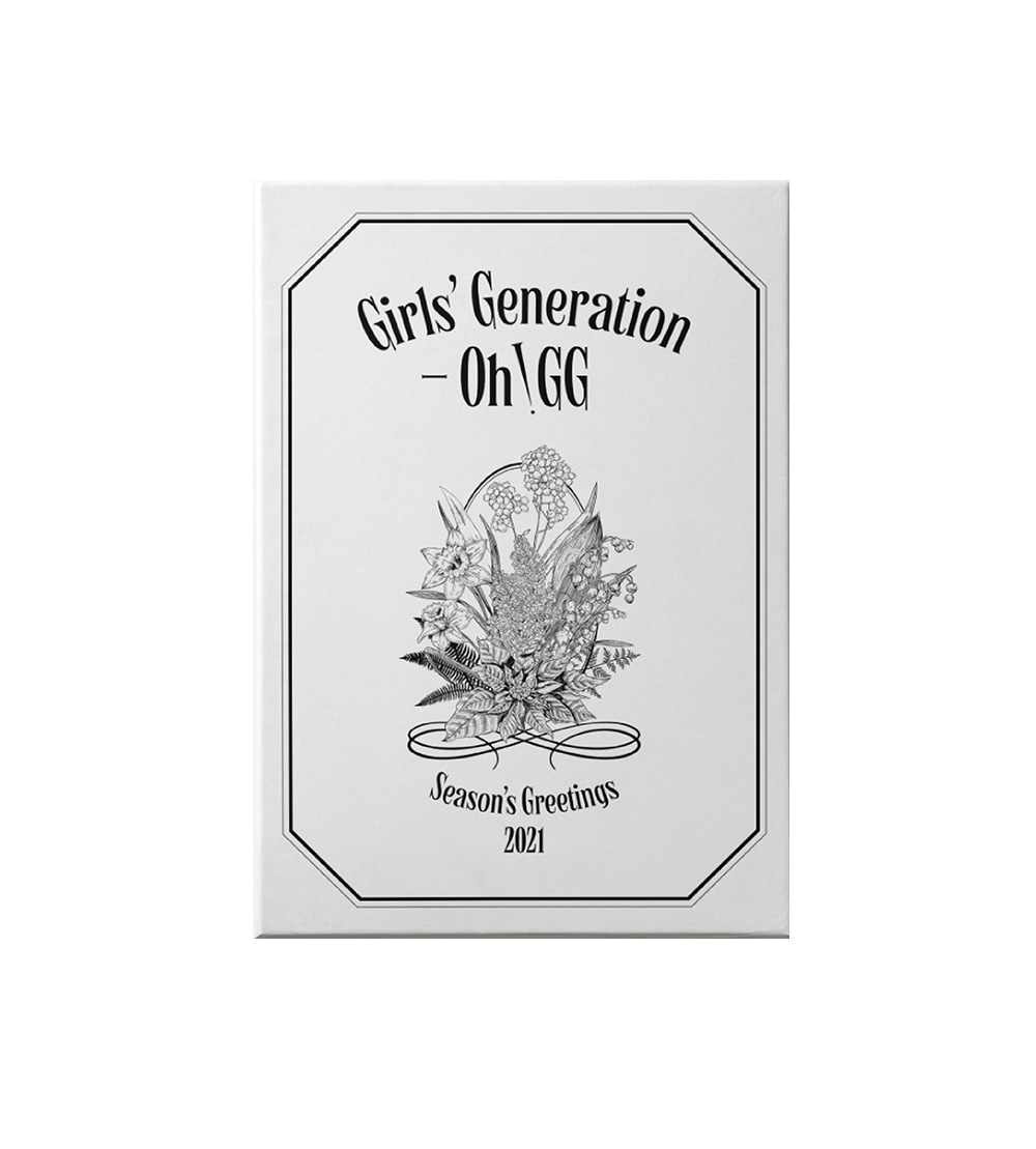 （TF012）2021少女時代-Oh！GGシーズングリーティング+フォトカード/ K-POP /韓国の発送