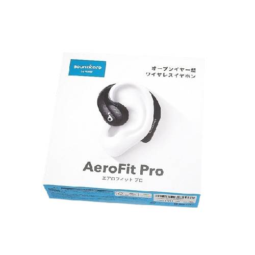 Soundcore AeroFit Pro A3871N11 [ミッドナイトブラック] ワイヤレスイヤホン