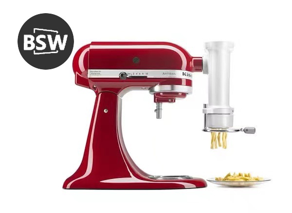 BSW キチンエイド パスタメーカー　6種類のアタッチメントが標準付属　生パスタが簡単に作れます　自宅で簡単におつくり