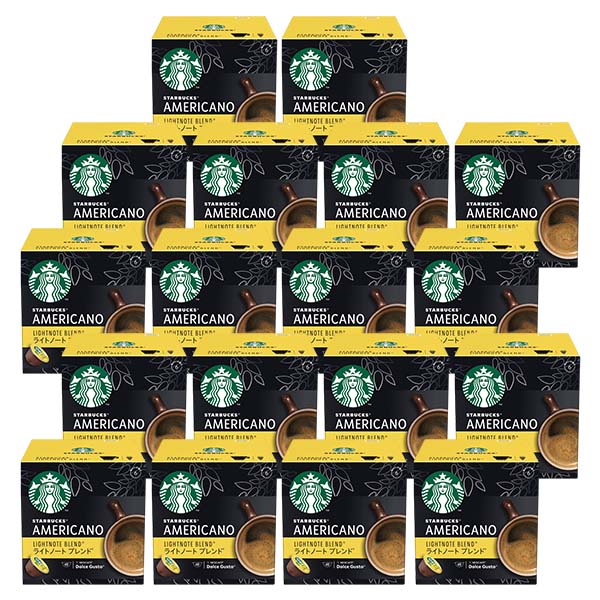 ネスカフェ ドルチェグスト 専用カプセル スターバックス ライトノートブレンド 18箱【4営業日以内に出荷】ネスレ ネスカフェ コーヒー ホットコーヒー スタバ 16,836円