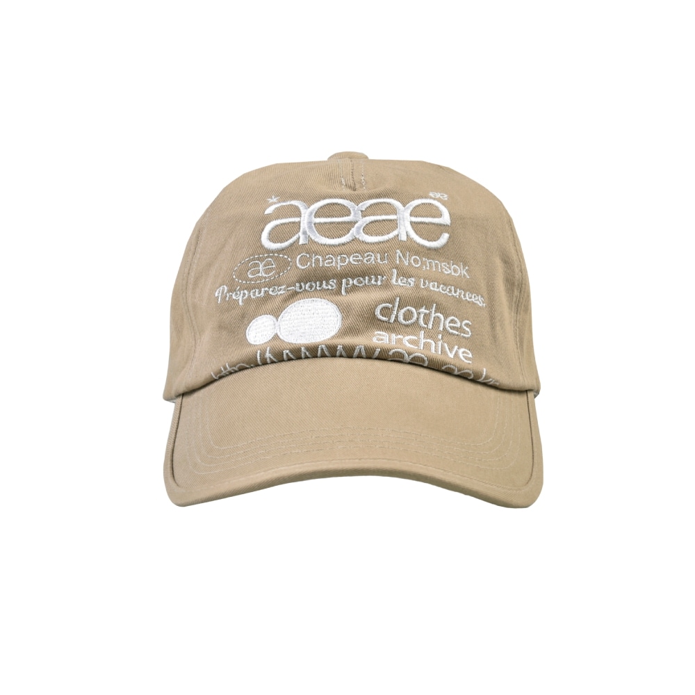 何でも揃う BALL TONE TWO LOGO WEB aeae【aeae】 CAP BEIGE