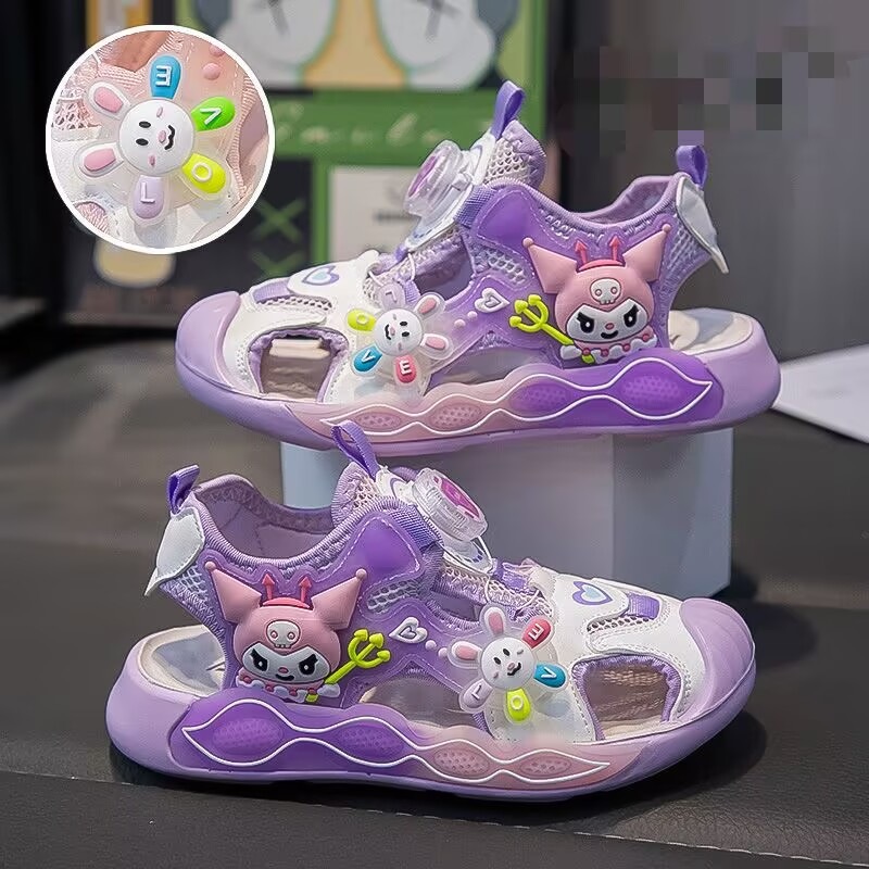 女の子靴子供包頭姫サンダル夏の新作中大童洋風スポーツカジュアルビーチシューズサンダル 5,706円