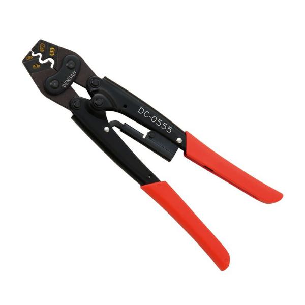 デンサン ミニ圧着工具 DC－0555 作業工具 電設工具 圧着工具