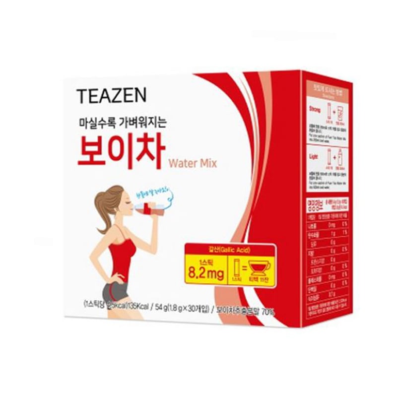 超歓迎 プーアル茶 ダイエット茶 健康茶 30個 PUER WATER MIX 韓国茶