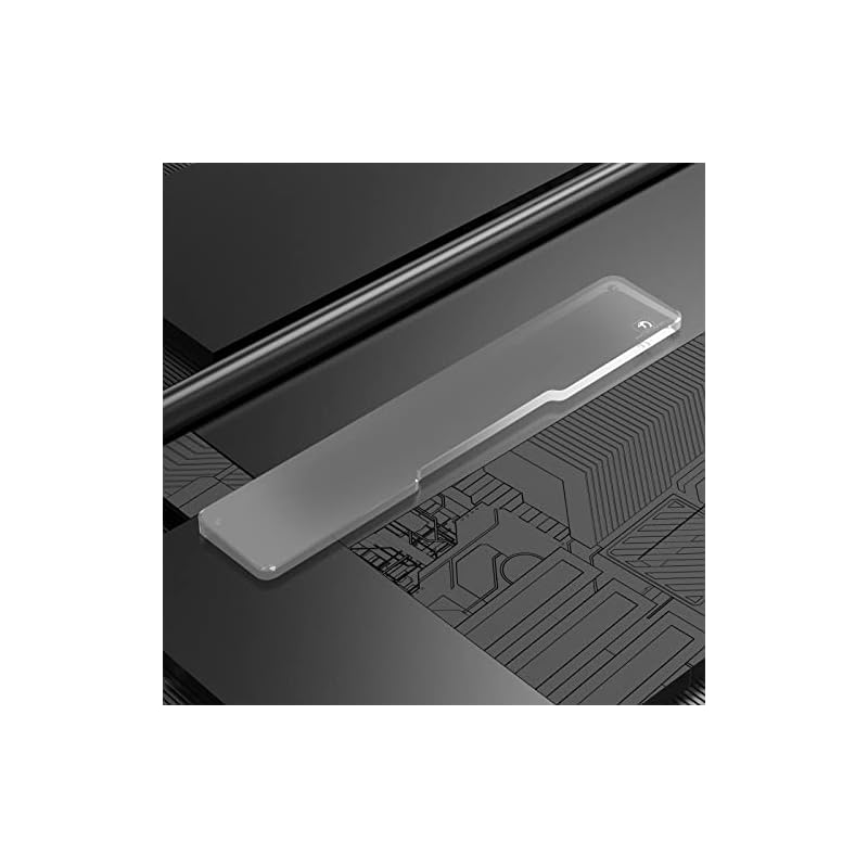 アクリルリストレスト リストレスト アクリル 疲労軽減 滑り止め つや消しデザイン 104キー対応 ゲーミングキーボード キーボードハンドレスト 人間工学 フルキー デザイン フルサイズ 頑丈 パソコ