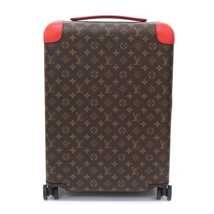 LOUIS VUITTON ルイ・ヴィトン ホライゾン55 キャリーバッグ モノグラム ポピーレッド M20200 ICチップ ユニセックス 中古