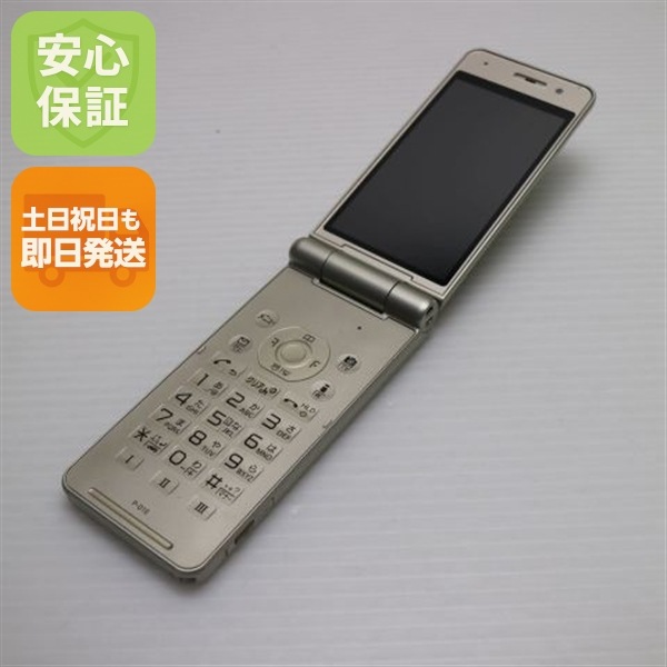 美品 P-01E ゴールド ガラケー Panasonic DoCoMo 63