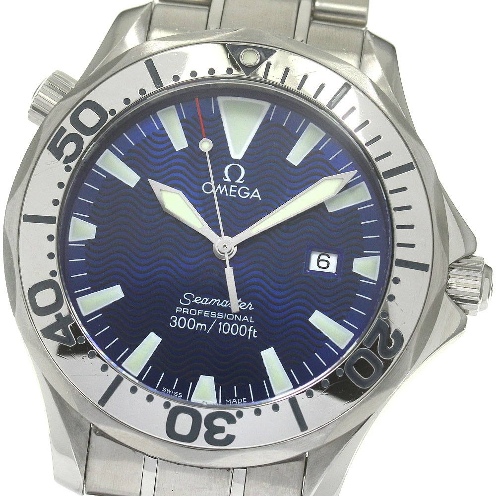 オメガ OMEGA 2265.80 シーマスター300 プロフェッショナル デイト クォーツ メンズ _850240【中古】 130,150円