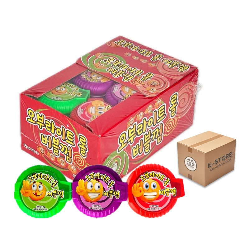 [業者向け] オブライトロール バブルガム 12g (24x16) / 1BOX