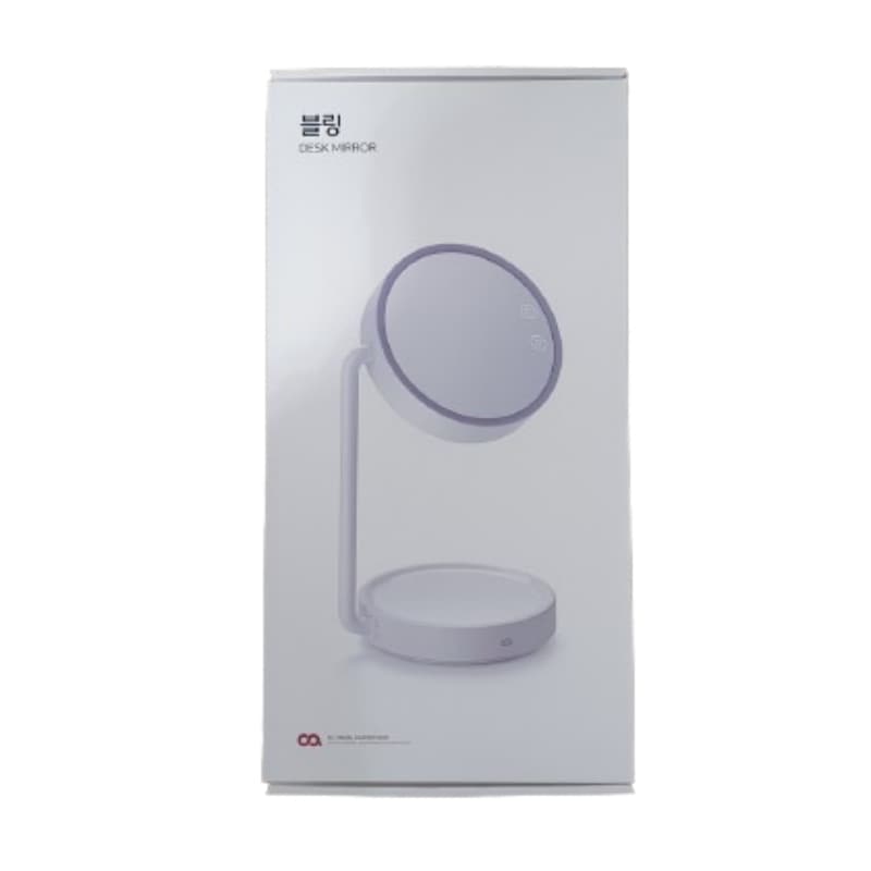 オア 卓上用 LED照明鏡 (USB)