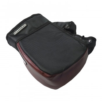 リード工業 WARMTH コンパクトハンドルカバーCUBE 左右1セット マルーン KS-270B