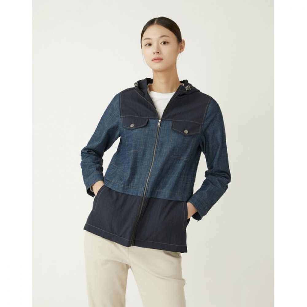 [オリビアローレン] デニムパッチナイトショップ_VVCclys2371