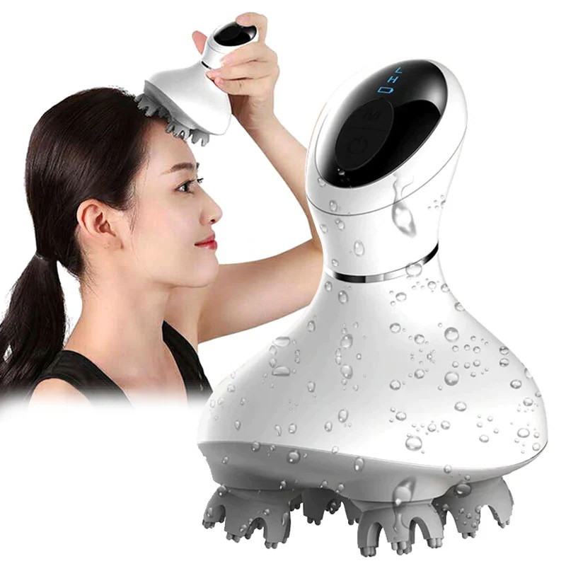 マッサージ器 頭 マッサージ 電動 男女兼用 頭皮ケア 頭皮 マッサージャー スカルプ ケア 家電