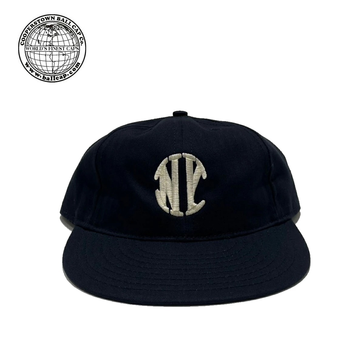 キャップ 帽子 ヘリンボーン ソフトバイザー ロゴ キャップ Logo Cap herringbone NAVY 刺繍ロゴ サイズ調整 アメリカ製 正規品 6,508円