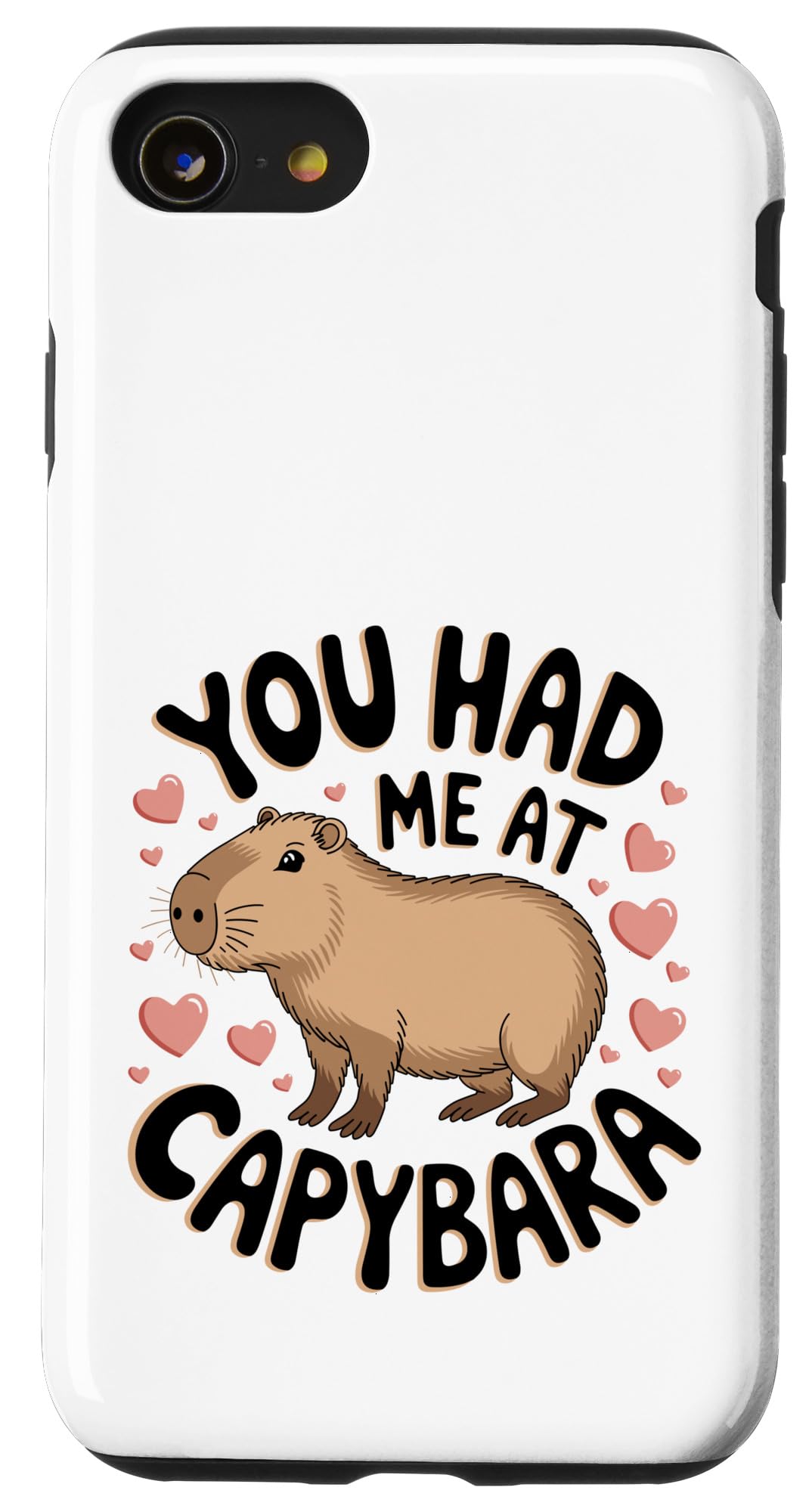 カピバラの恋人 スマホケース iPhone SE (2020) / 7 / 8 用