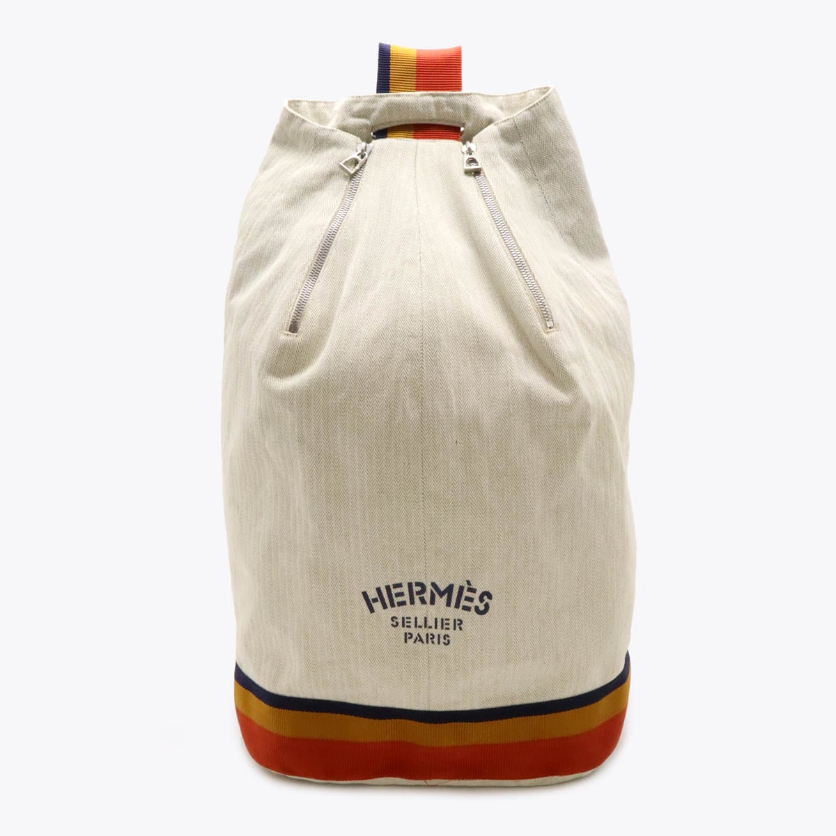 キャバリエ ショルダーバッグ ワンショルダー ボディバッグ キャンバス ナチュラル オレンジ イエロー ネイビー シルバー金 35,620円