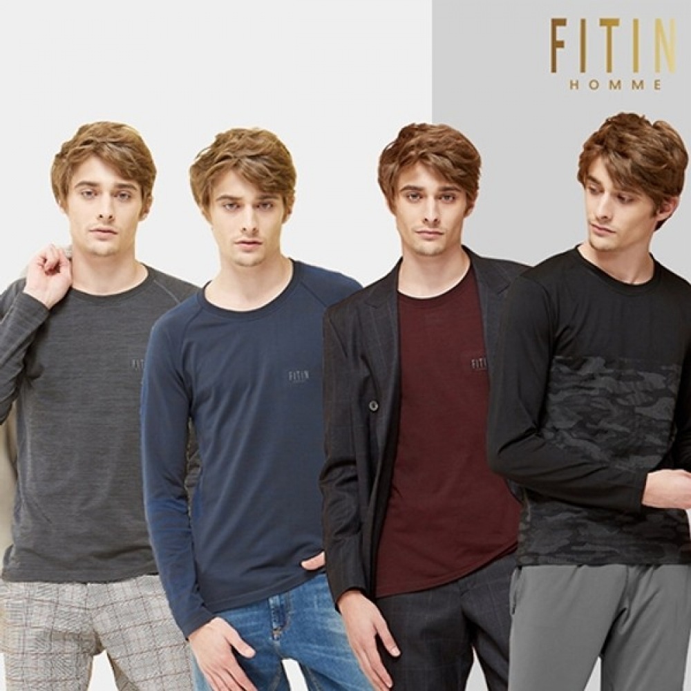 (フィットイン) フィットインホームシームレスメンズ T シャツ 4点セット FHFMST01