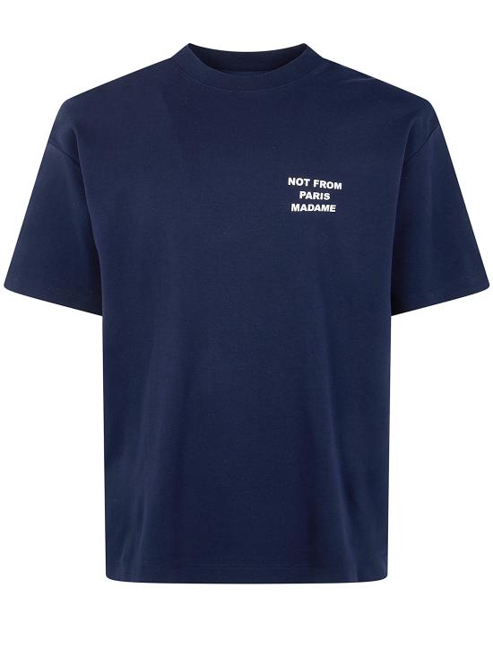 DROLE DE MONSIEUR Men Tops PERM TS203 CO002 099 NAVY
