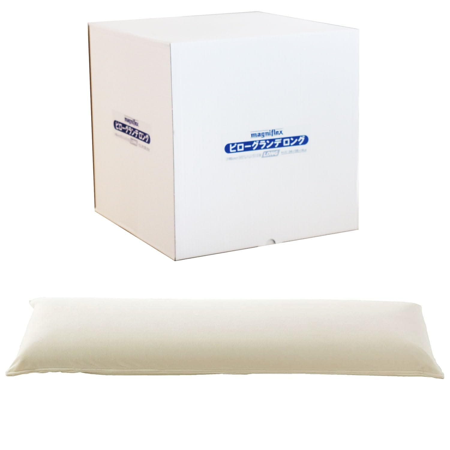 マニフレックス ピローグランデロング 長さ135cmで二人寝にも最適な高反発ロングピロー 135x34x14cmラグジュアリーロング枕 【公式直販】 絶妙な柔らかさでピッタリフィット 横向き寝や抱き枕