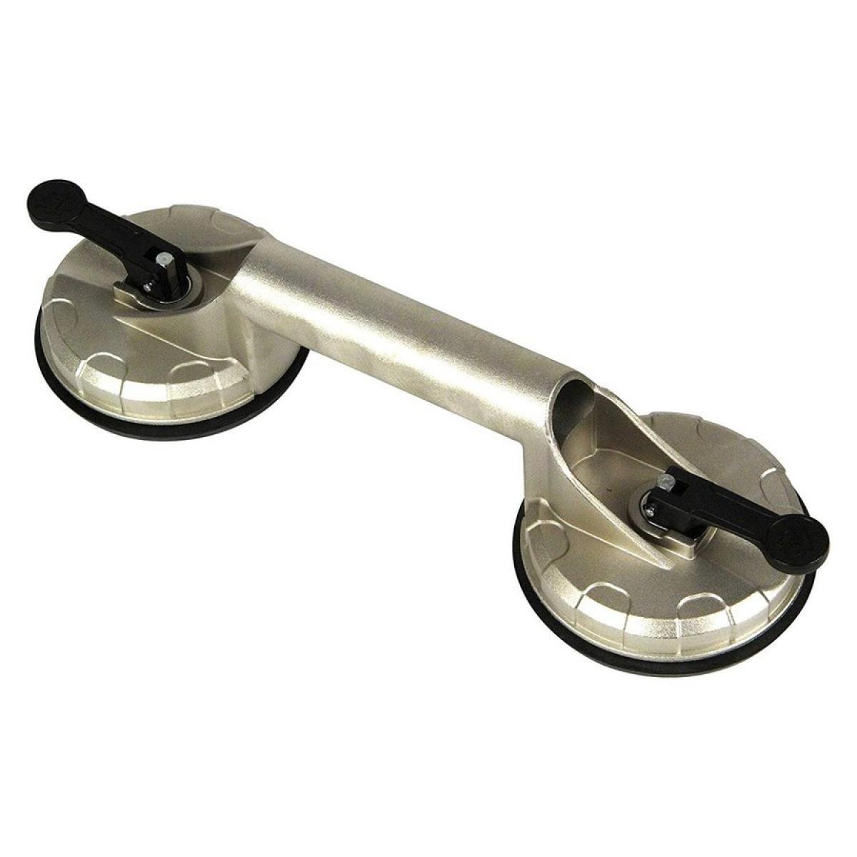 SK11 ダブルサクションカップ アルミ製 SC-4　強力吸盤 最大耐荷重50kg 運搬 据付