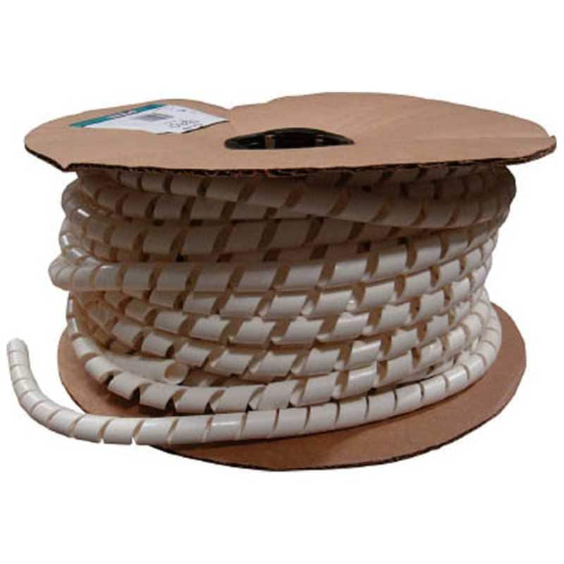 パンドウイット　スパイラルラッピング 難燃性ポリエチレン(UL94V-0) 白　T75FRCY