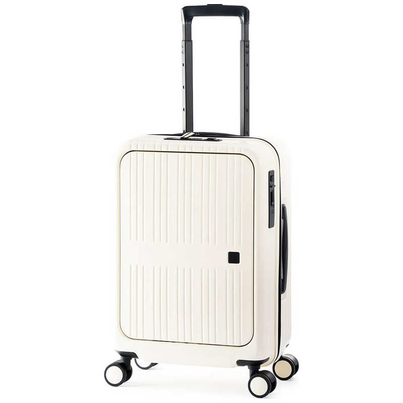 A.L.I　ハードキャリー Pitaflat ワンタッチフロントオープン バニラ [TSAロック搭載 /37L /3泊～5泊]　PIF881018