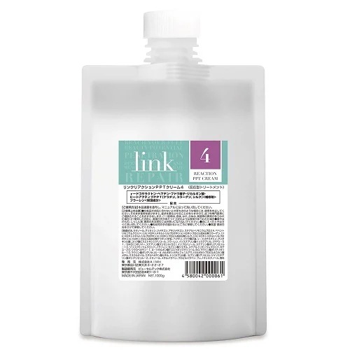 [国内正規品]リンク リアクションPPTクリーム4 1000g Link 髪質改善 髪管理 REACTION PPT CREAM ヒートアクティブPPT ケラチン コラーゲン シルク