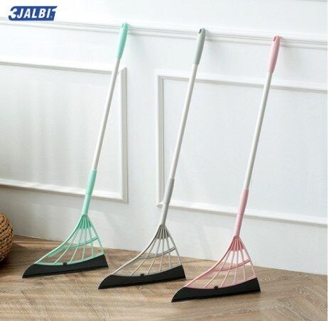 スリーザルビー 長さ調節型 多用途 マルチほうきVer2 グレー