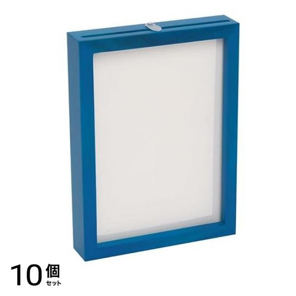 やのまん 紙製&透明パズル用 インテリアスタンドフレーム ブルー 10× 14.7cm 10個セット