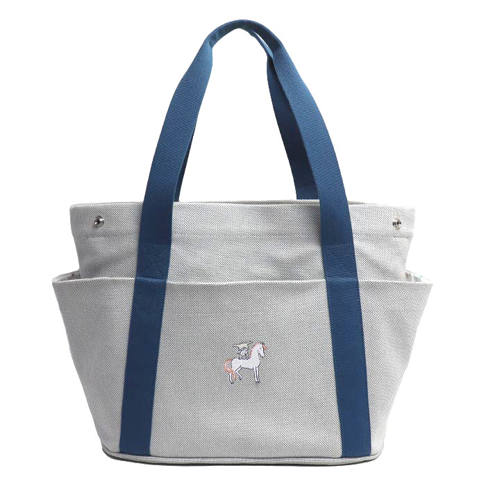 HERMES エルメス マザーズバッグ カブリオル トートバッグ ブルーナティエ レディース 中古 美品