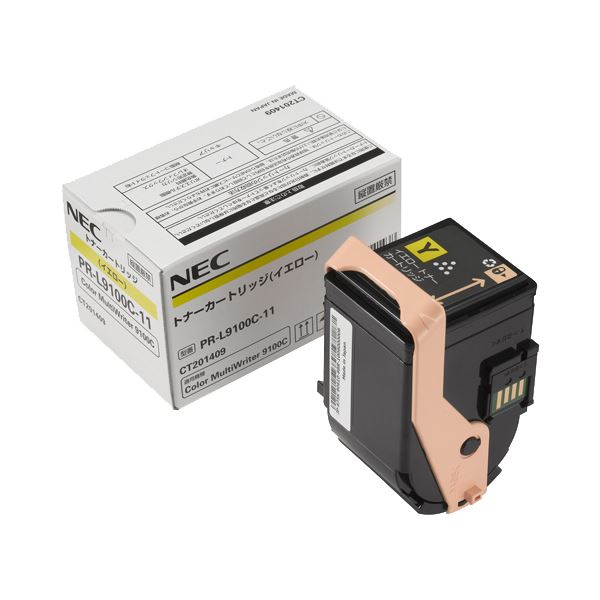 NECトナーカートリッジ イエロー PR-L9100C-11 1個 純正インク