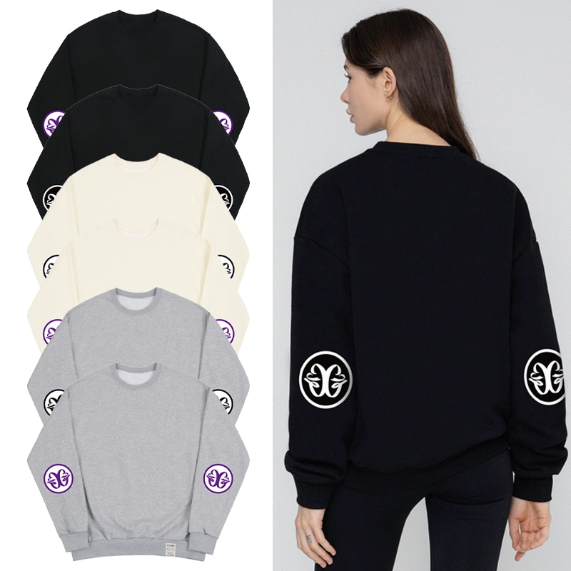 [UNISEX]Elbow Deco Logo Sweatshirt_6color