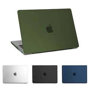 ノートブック用の超薄型ハードシェルケース,MacBook Pro 14,macbook Air 13,m1,m2,m3,15.3, 13.6,2020,新規