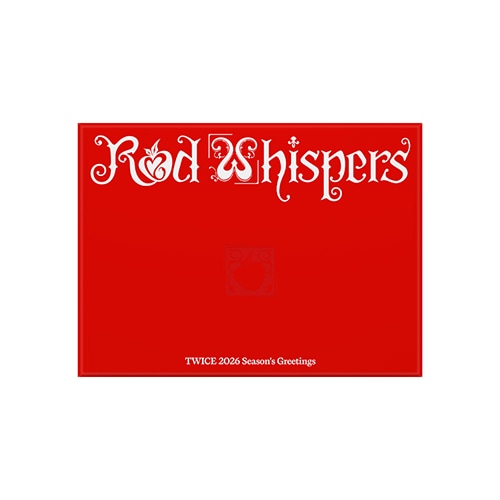 TWICE - 2026 SEASONS GREETINGS [ RED WHISPERS ]