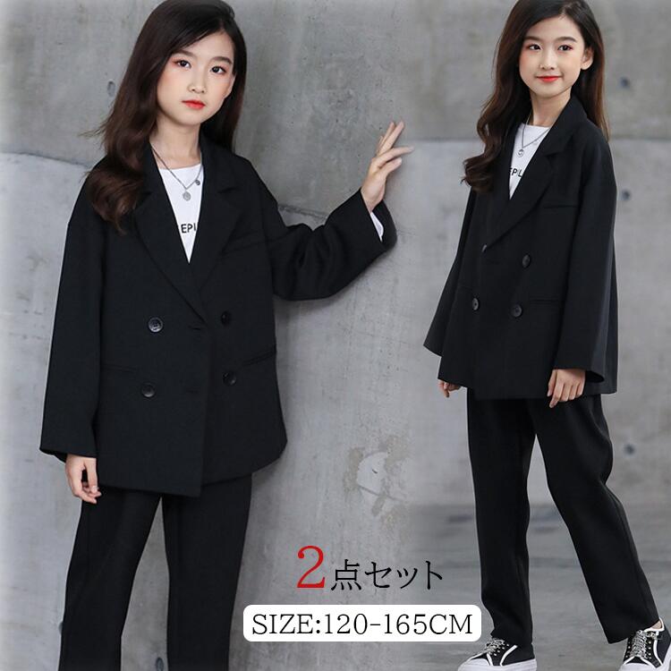 Hot!!!110cm165cmサイズ展開 卒園式 子供服 スーツ音楽会 お出かけ 子ども服 女の子