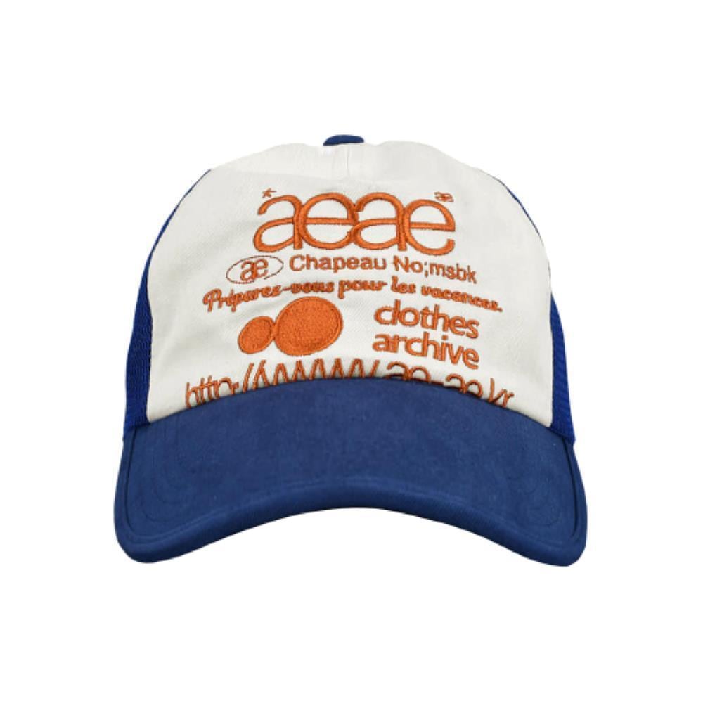 AEAE WEB LOGO MESH CAP BLUEORANGE A223UAA11BO 6,222円