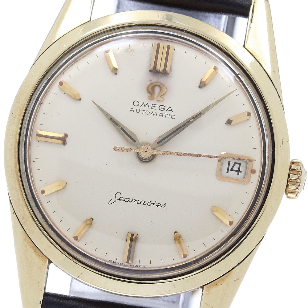 オメガ OMEGA 14701.3SC シーマスター デイト cal.562 自動巻き メンズ _952460【中古】