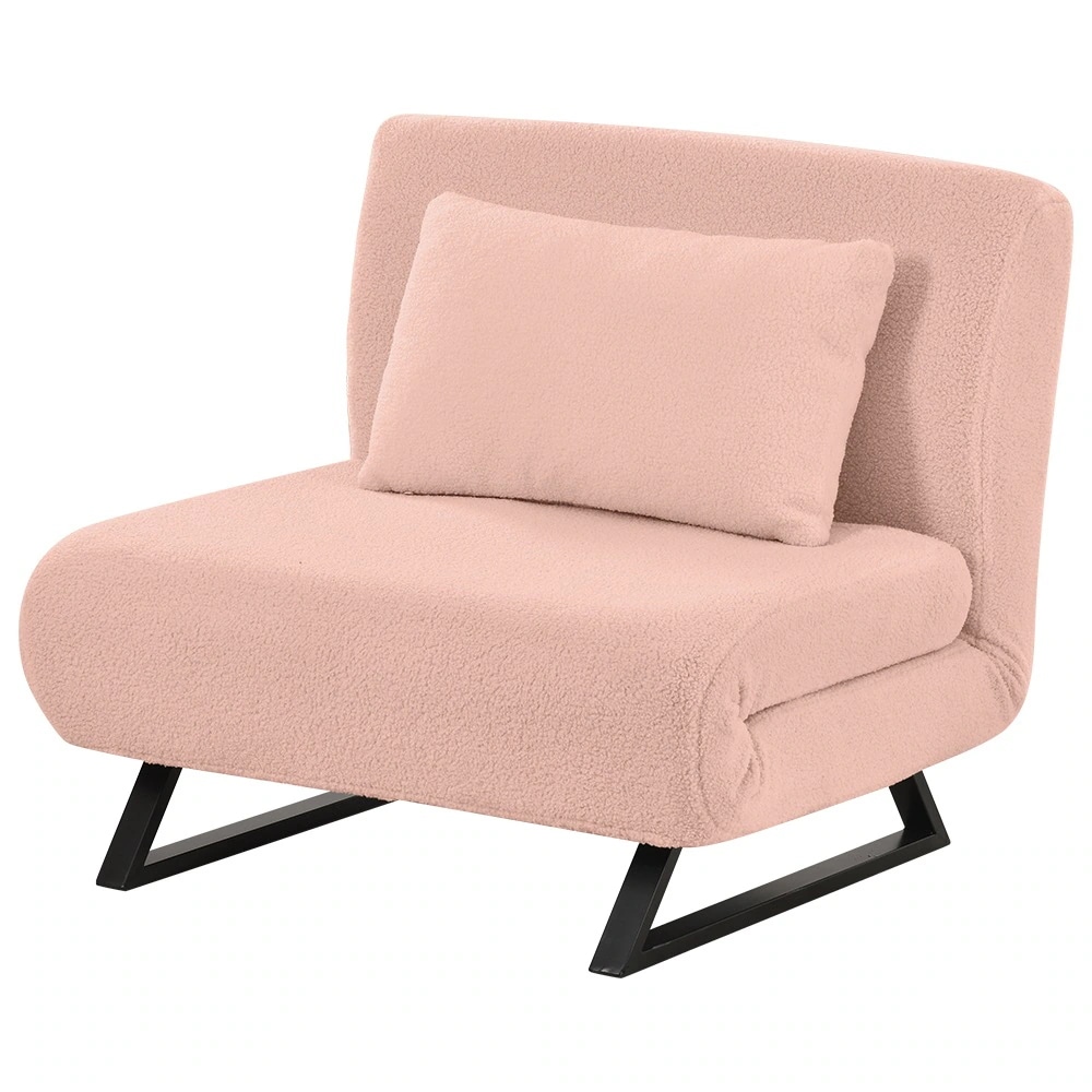 ソファベッド 折りたたみ 3WAY ふわふわ生地 カウチソファー 肘付き 二人掛け 一人掛け カウチ リクライニング 一人暮らし