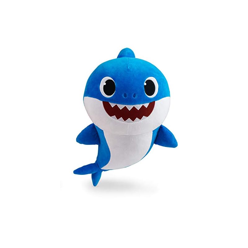 【正規品】BS ぬいぐるみ ベイビーシャーク(L)メロディ付き ダディーシャーク 18