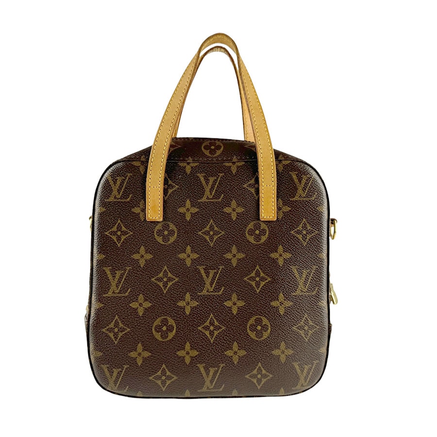 ルイ ヴィトン LOUIS VUITTON ハンドバッグ ショルダーバッグ モノグラム スポンティーニ モノグラムキャンバス ブラウン ゴールド レディース M47500 z5986