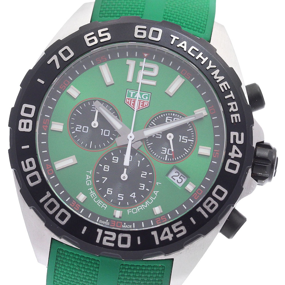 タグホイヤー TAG HEUER CAZ101AP フォーミュラー1 クロノグラフ クォーツ メンズ 良品 箱・保証書付き_891021【中古】