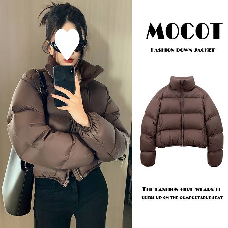 ショートダウンジャケット剣道スタイル 90 ダックダウン 2025 新しい冬肥厚ブレッドコート小人向け 4,877円