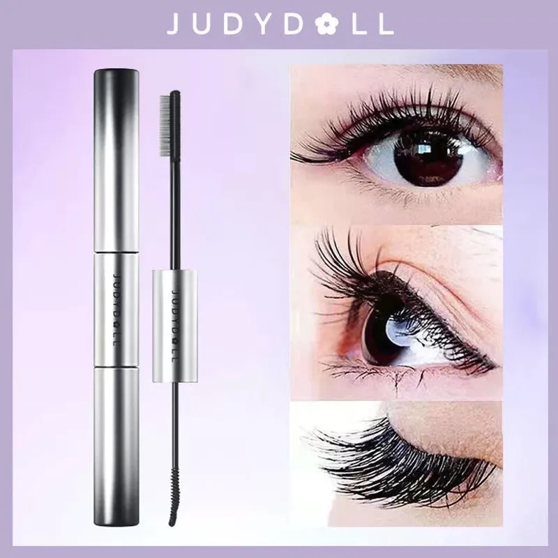 Judydoll-ダブルヘッドフェイスマスク,防水まつ毛,加熱,長い,厚く,高密度,滑らかなまつ毛,拡大アイツール