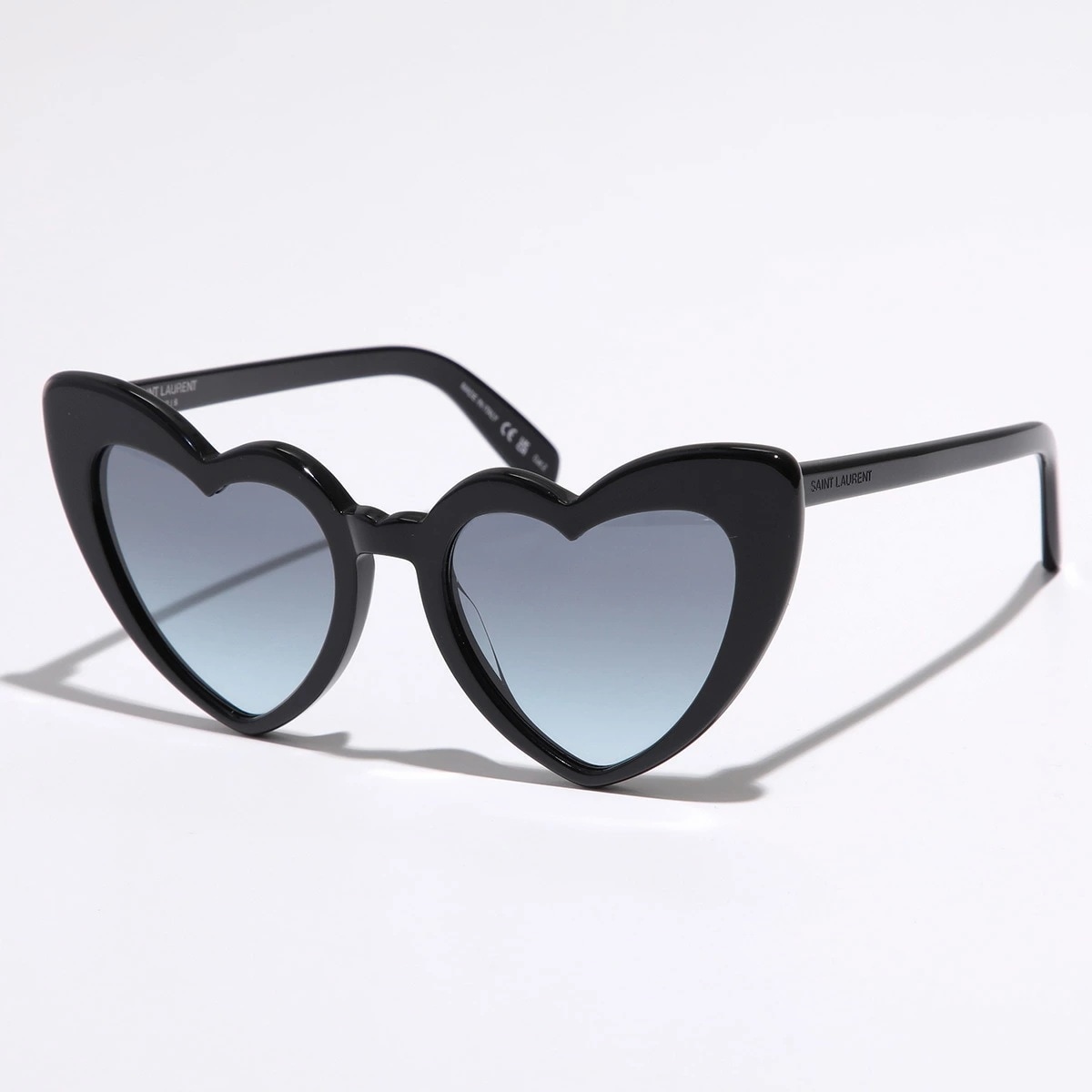 SAINT LAURENT サンローラン サングラス 471894 Y9901 SL 181 LOULOU レディース ハート ロゴ セルフレーム アイウェア メガネ 眼鏡 カラー3色