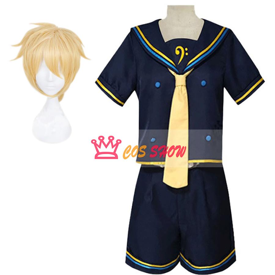 cosplay仮装 クリスマス 制服 ボーカロイド 双子 ハロウィン 鏡音リン・レン 人気商品N0.1 コスプレ衣装 イベント ハロウィン 学園祭 舞台 ステージ服 鏡音レン