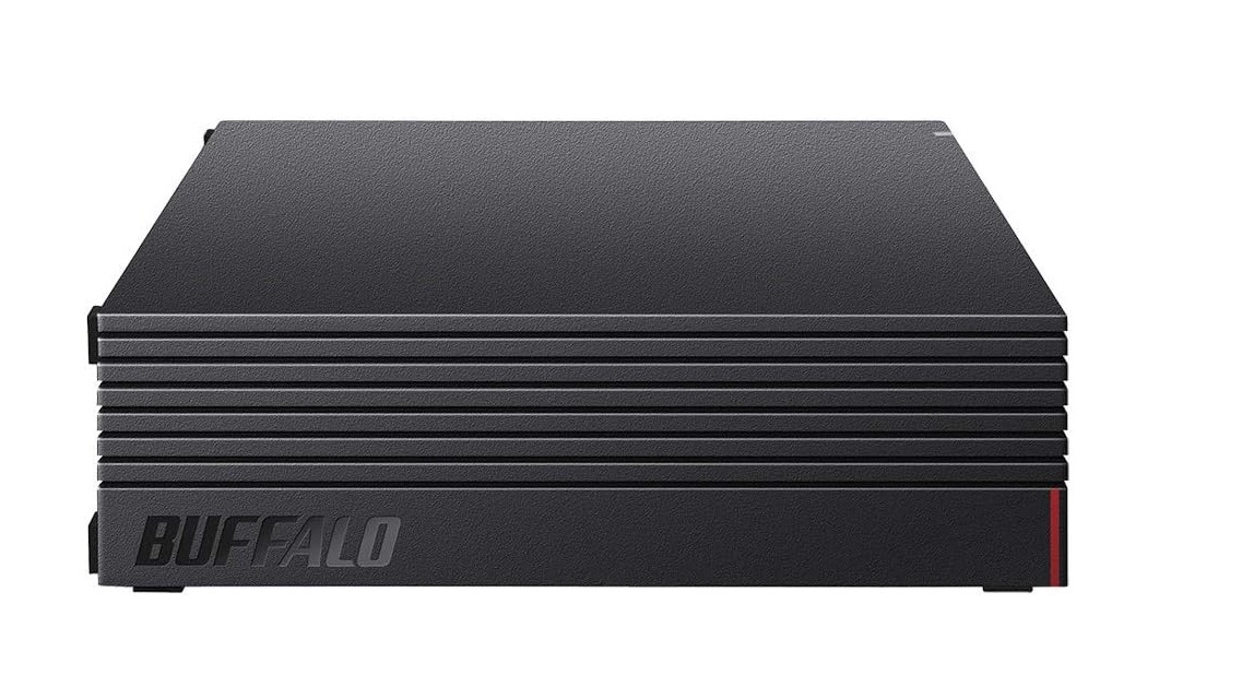 バッファロー 外付けハードディスク 8TB テレビ録画/PC/PS4/4K対応 静音&コンパクト 日本製 故障予測 みまもり合図 HD-AD8U3